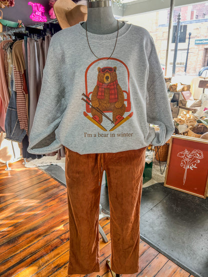 I’M A BEAR IN WINTER