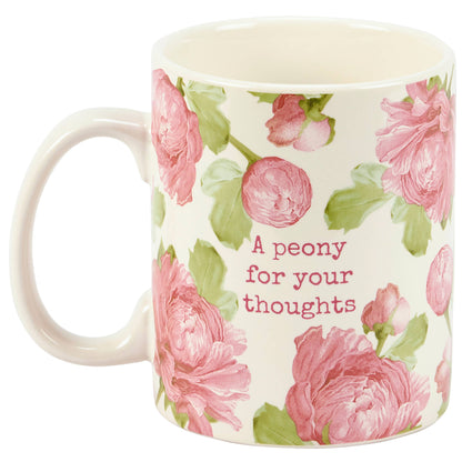 PEONY FOR YOUR THOUGHTS MUG
