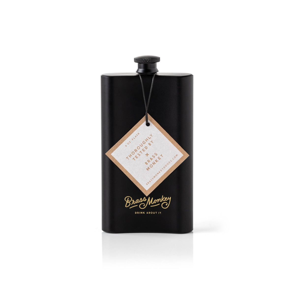 Chronicle Books - Brass Monkey It's What's Inside That Counts Pocket Flask
