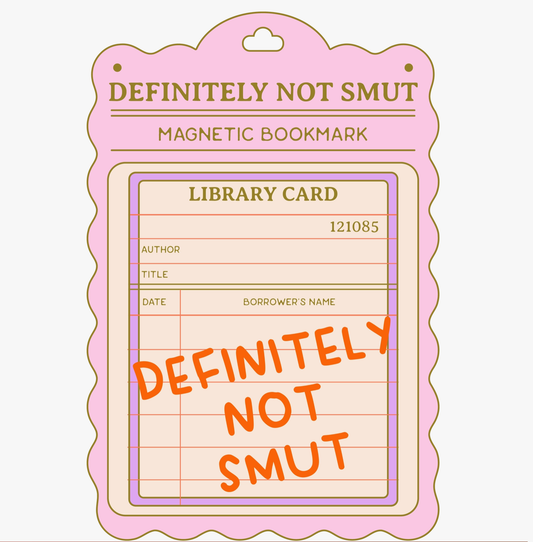 FUN CLUB - DEFINITELY NOT SMUT MAGNETIC BOOKMARK (booktok, romantasy)