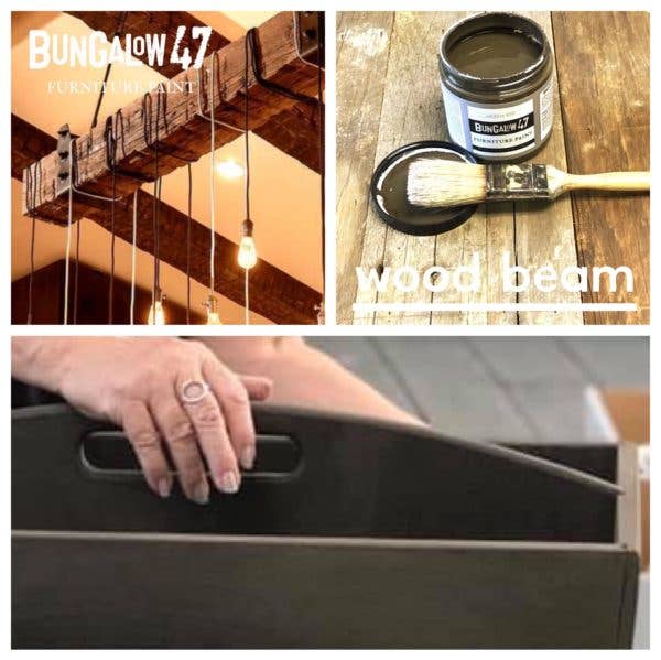 Bungalow 47 Furniture Paint - Wood Beam chalk and clay Furniture Paint: 8 oz.