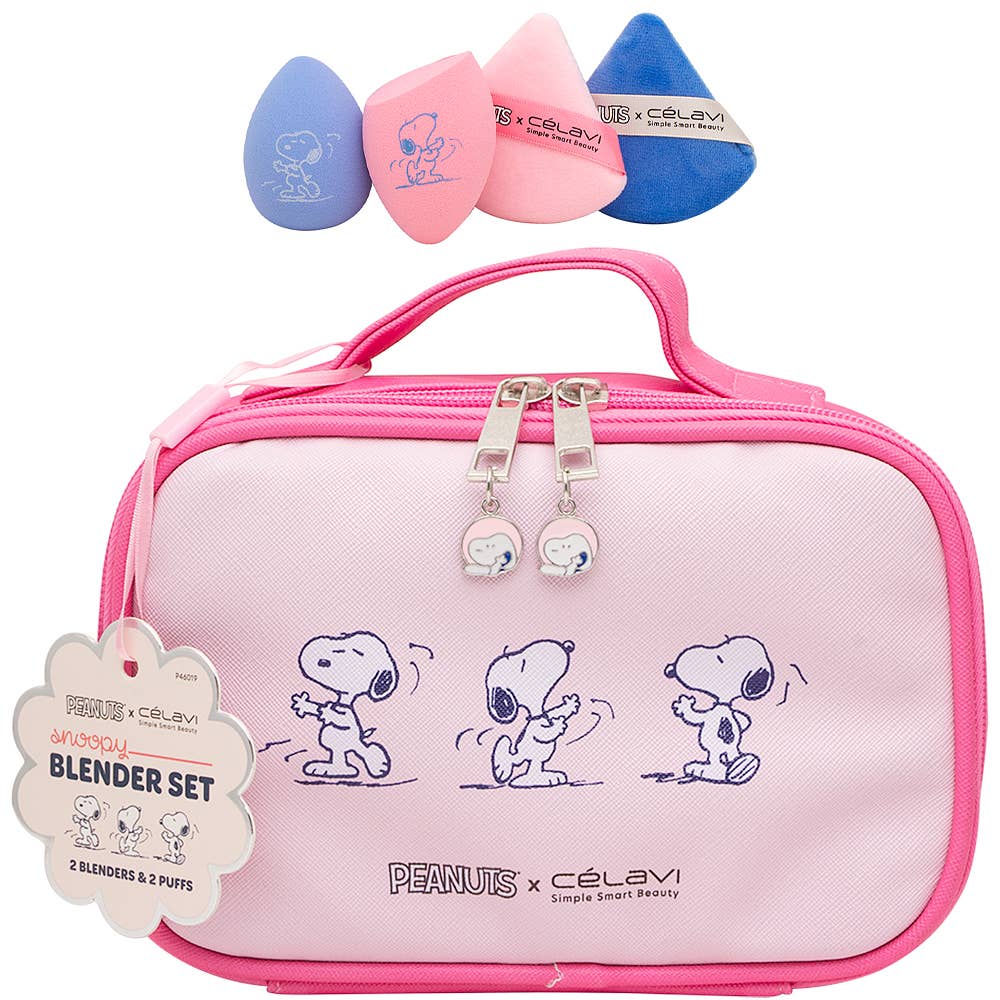 CELAVI X PEANUTS SNOOPY BLENDER SET WITH COSMETIC