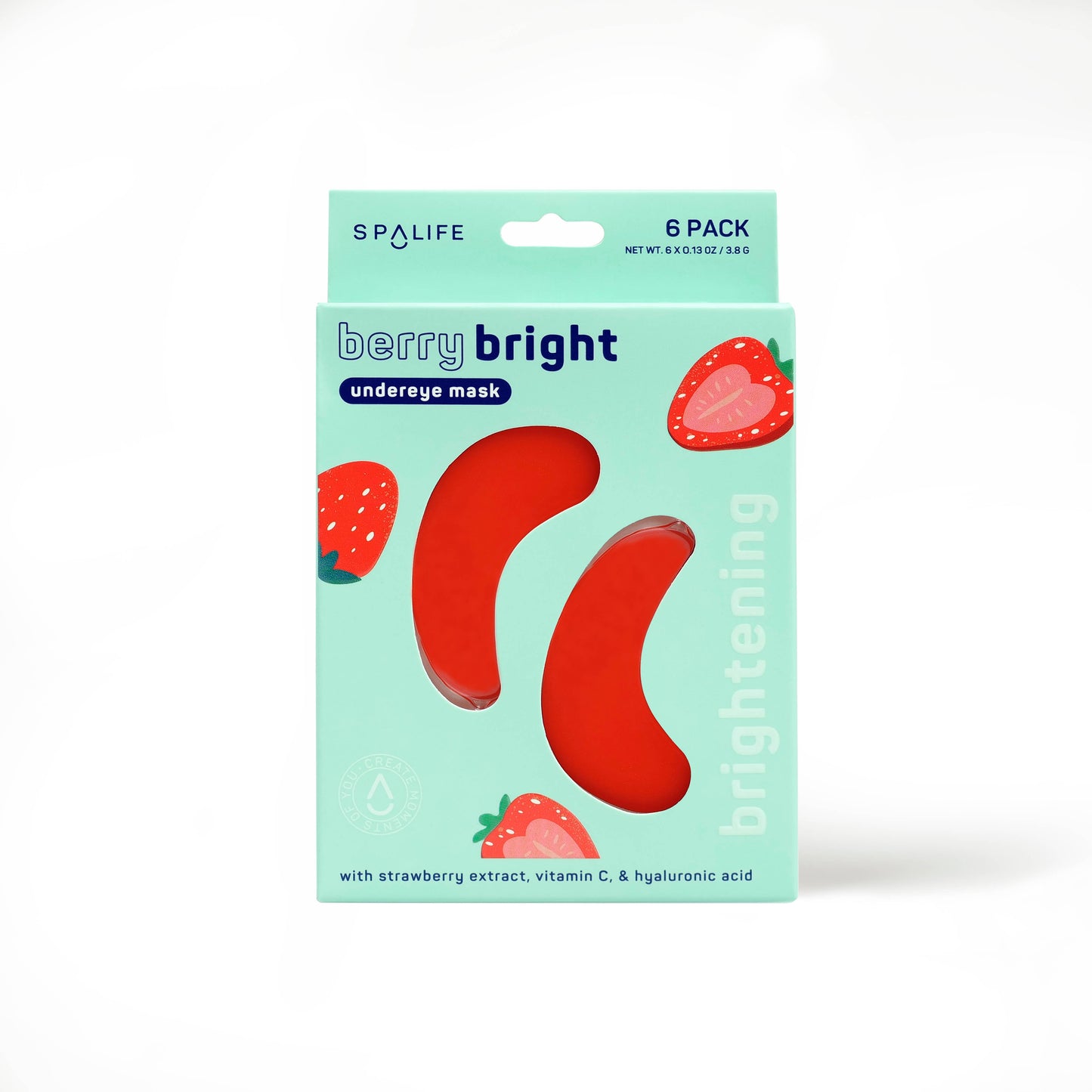 BERRY BRIGHT BRIGHTENING UNDER EYE MASKS