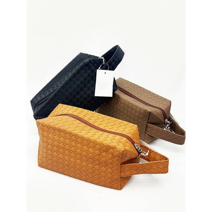 Love and Repeat - Elegant PU Leather Light Weight Cosmetic Bag: MIX COLOR / ONE(12)