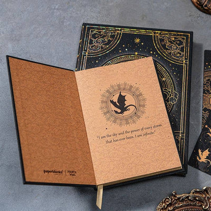 Chronicle Books - Paperblanks Shadows of Navarre Hardcover (Fourth Wing): Midi / Lined