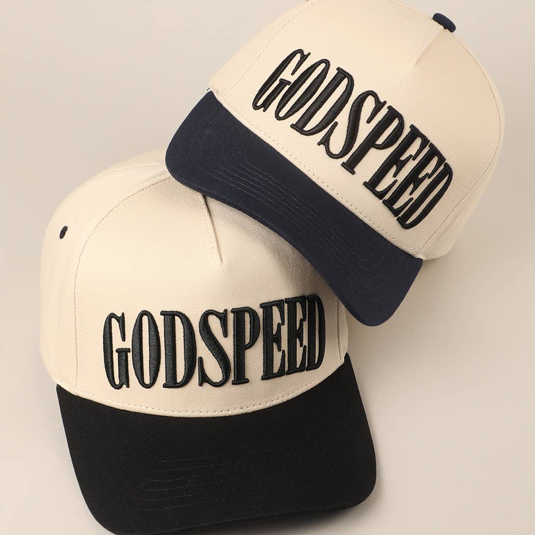 GODSPEED Two-Tone Embroidered Trucker Ha