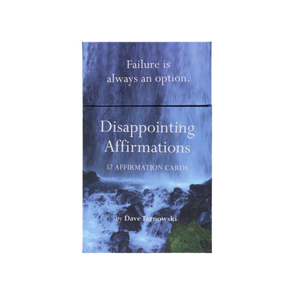 Chronicle Books - Disappointing Affirmations Deck