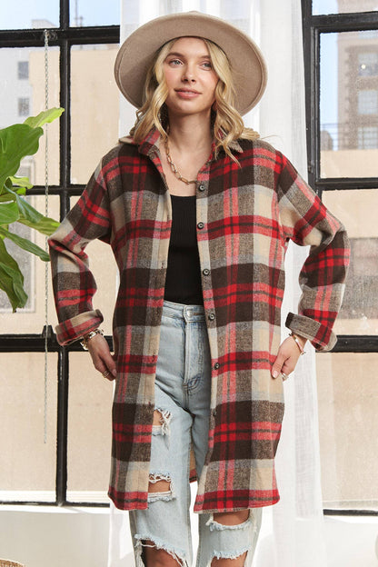 CLASSIC FLANNEL SHACKET