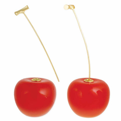 ZAD - Cherry, Cherry Nice! Resin Cherry Drop Earrings