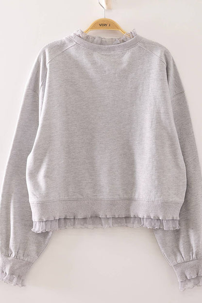 LACE LAYERED TOP