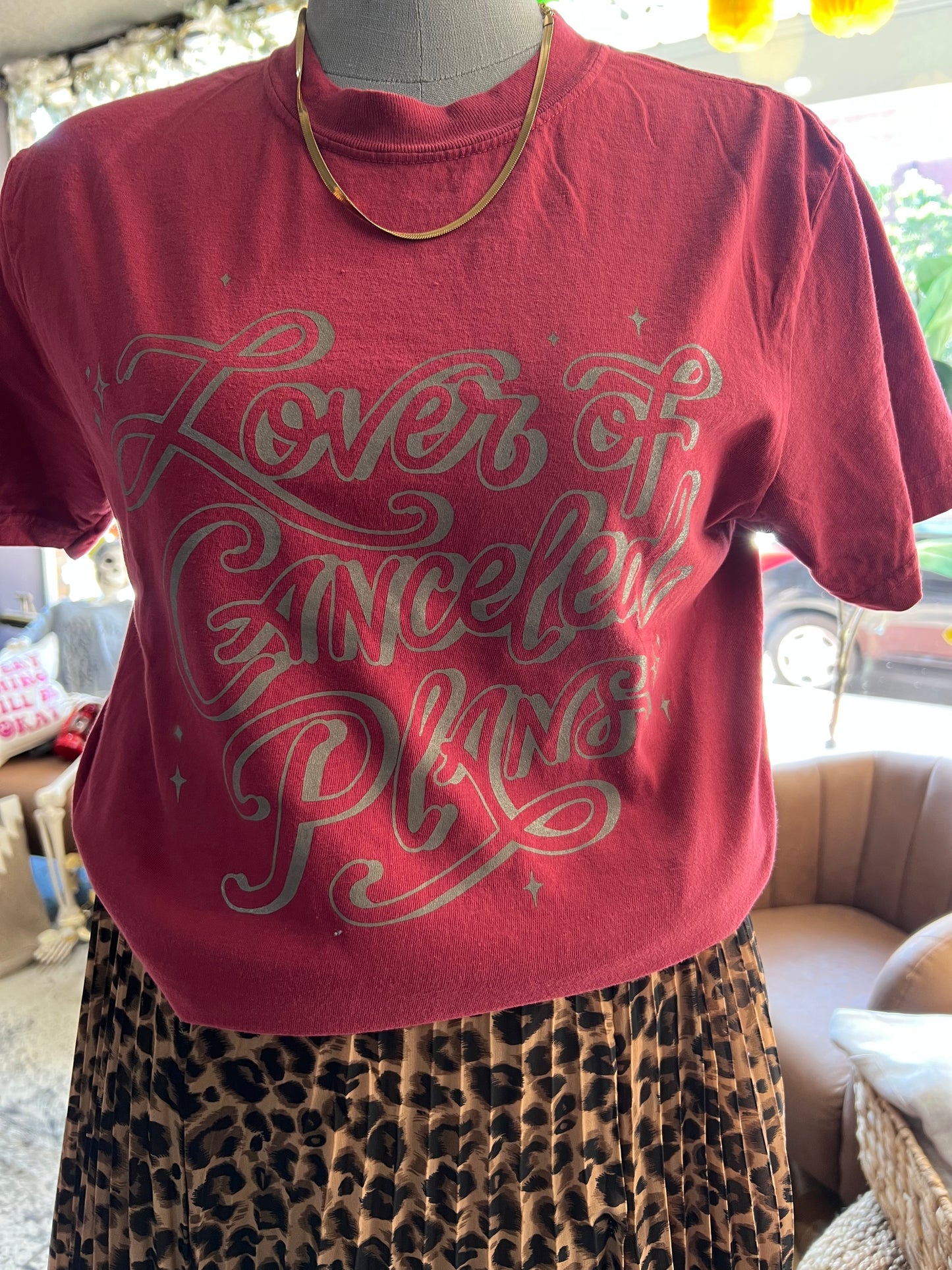 LOVER OF CANCELED PLANS TEE