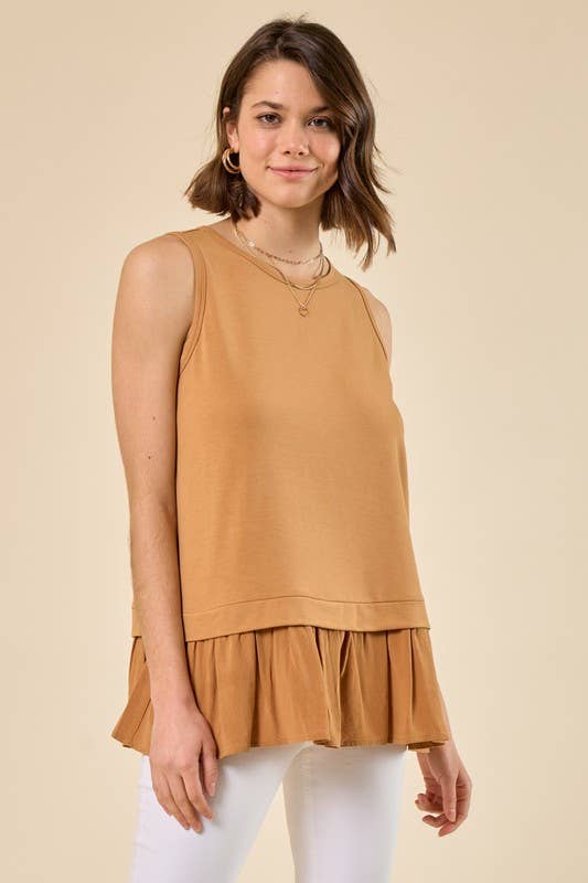TOFFEE TWIST FRONT BURN OUT TOP
