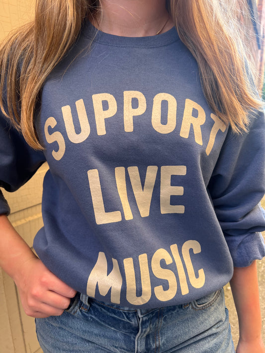 SUPPORT LIVE MUSIC