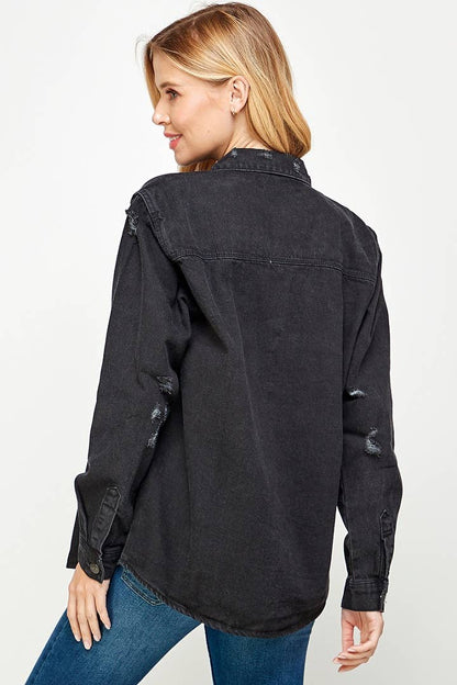 WOMEN'S DENIM SHIRT