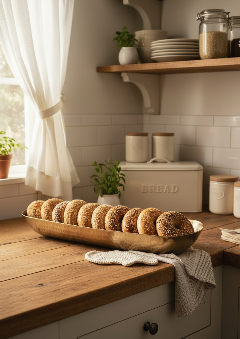 Made Market Co. - Brass Bread Bowl