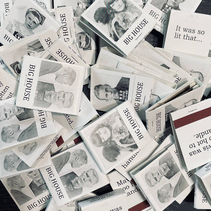 APPARENTLY ROCK BOTTOM HAS A BASEMENT MATCHBOOK