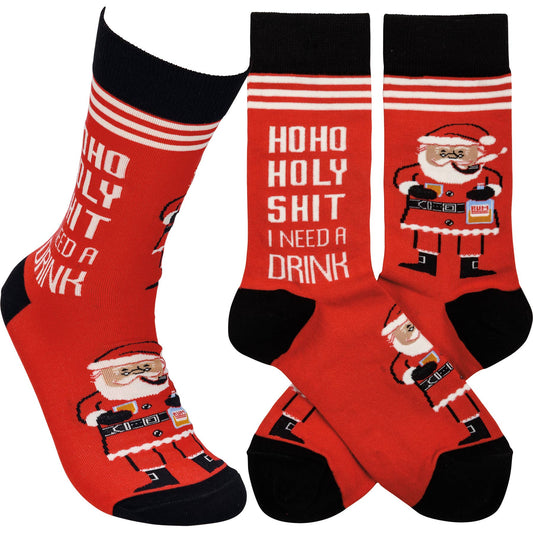 HO HO HO HOLY SHIT I NEED A DRINK SOCKS