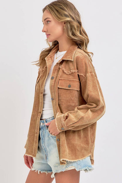 SHACKET MINERAL WASHED CORDUROY
