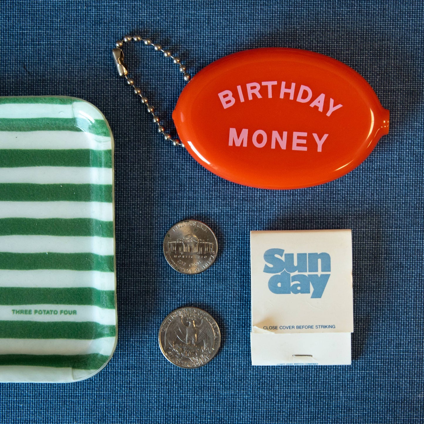 BIRTHDAY MONEY COIN POUCH