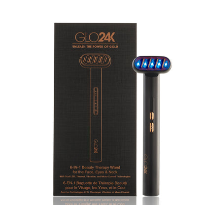 GLO24K - GLO24K 6-IN-1 Beauty Therapy Wand