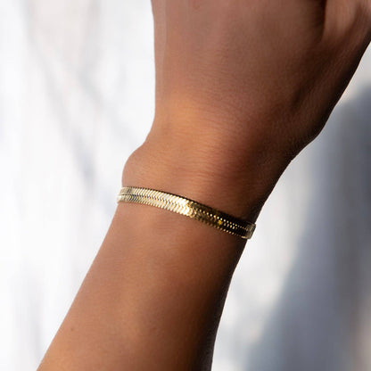 Lenny & Eva - Gilded Chain Bracelets | CLEARANCE: Satellite