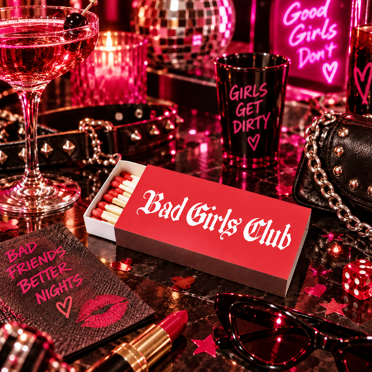 Funny Matchbox | Bad Girls Club Matches | Decorative Match