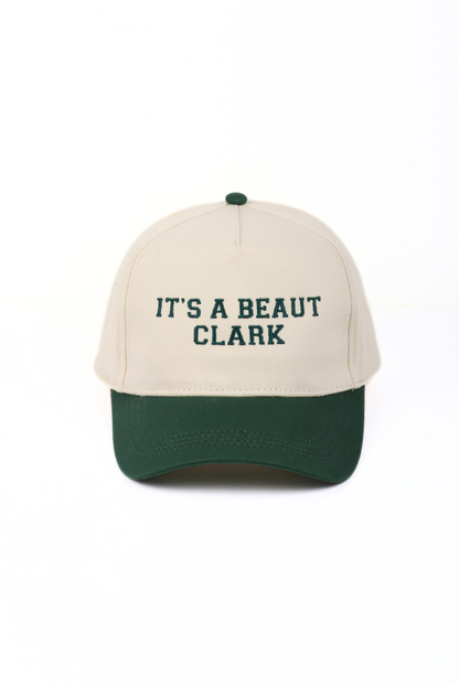 David And Young - Christmas Holiday IT'S A BEAUT CLARK Two Tone 5 Panel Cap: Green
