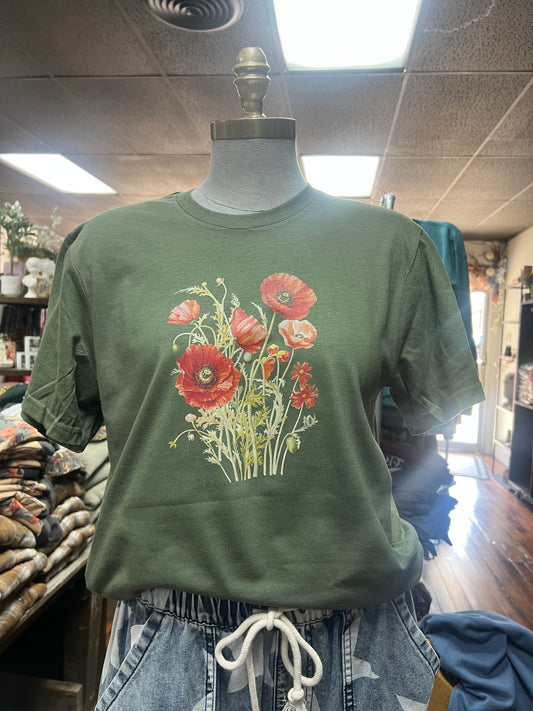 BOHO FLOWER TEE