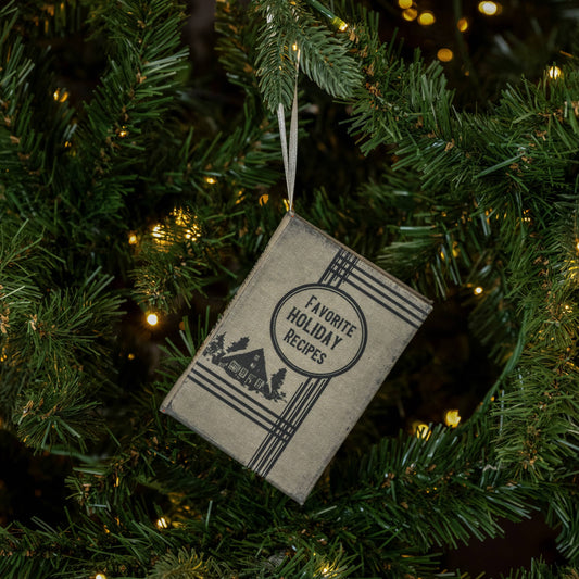 Ragon House - FAVORITE HOLIDAY RECIPES JOURNAL ORNAMENT
