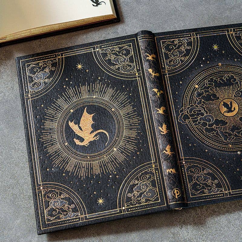 Chronicle Books - Paperblanks Shadows of Navarre Hardcover (Fourth Wing): Midi / Lined