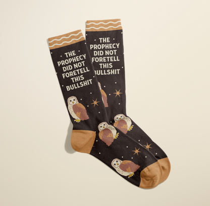 FUN CLUB - The Prophecy Did Not Foretell This Bullshit Socks (gifts)