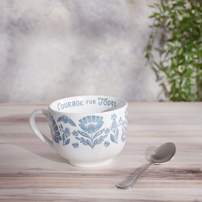 COURAGE FOR TODAY MUG