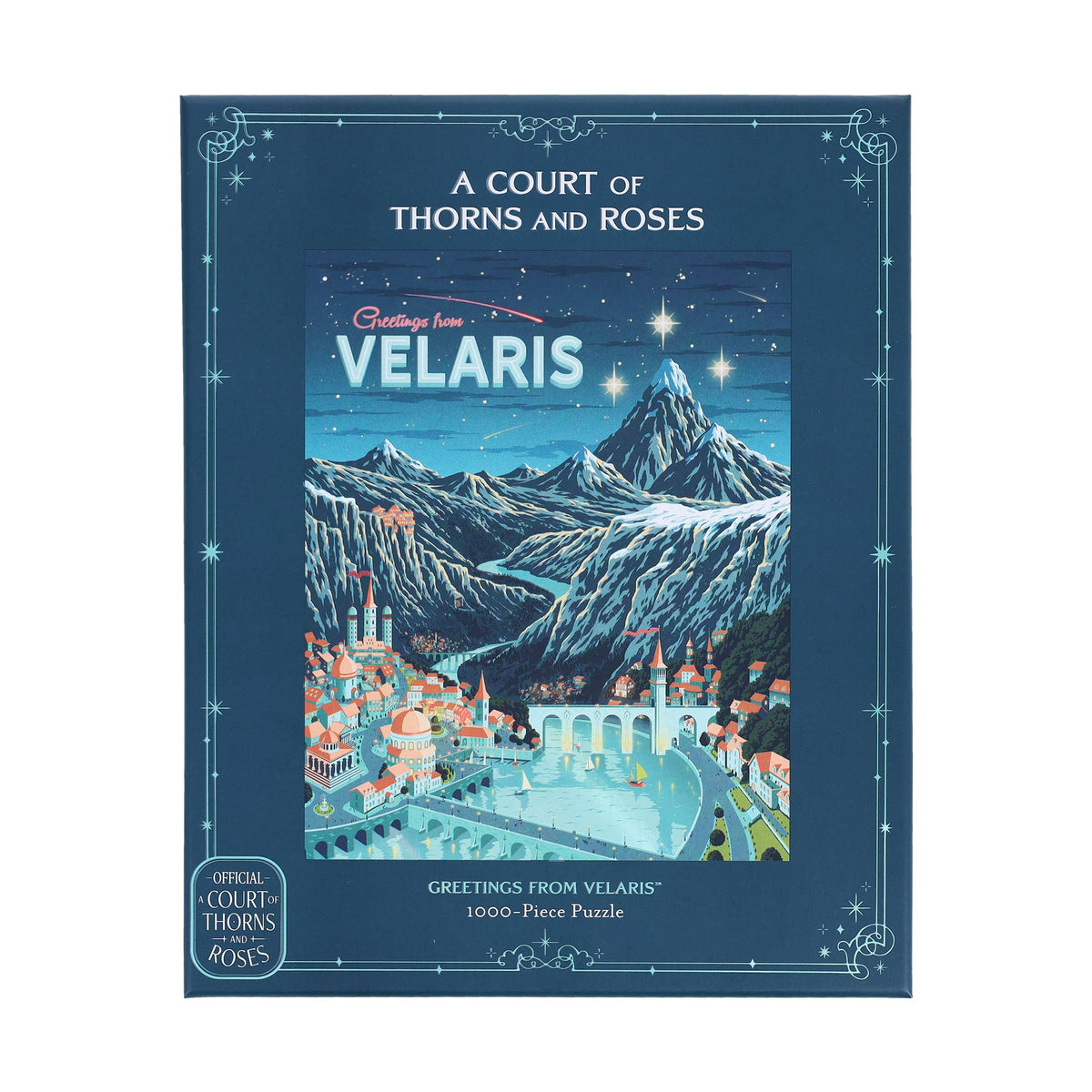 Chronicle Books - A Court of Thorns and Roses: Official Greetings from Velaris 1000-Piece Puzzle