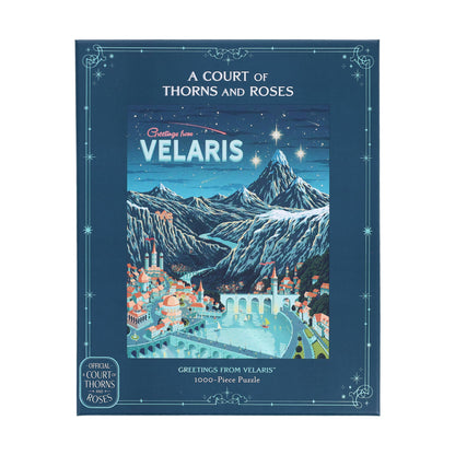 Chronicle Books - A Court of Thorns and Roses: Official Greetings from Velaris 1000-Piece Puzzle