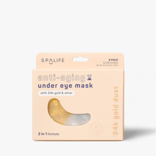 My Spa Life - Anti-Aging Under Eye Masks  (2 in 1 Formula) - 6 Pairs