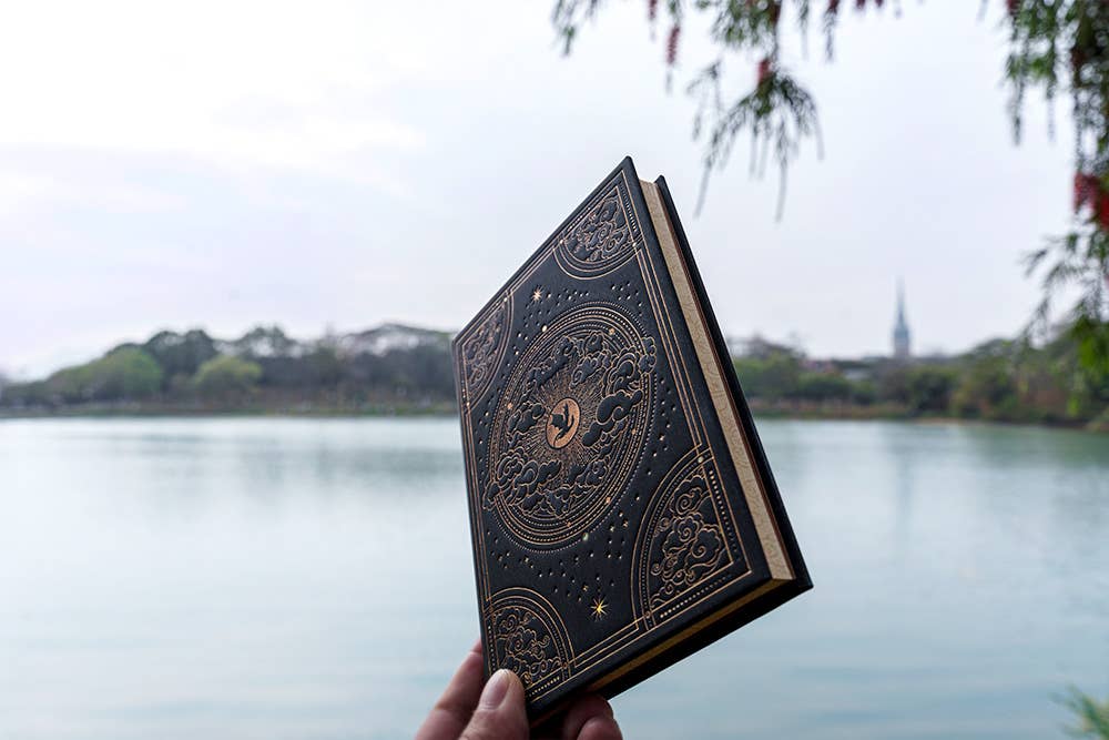 Chronicle Books - Paperblanks Shadows of Navarre Hardcover (Fourth Wing): Midi / Lined