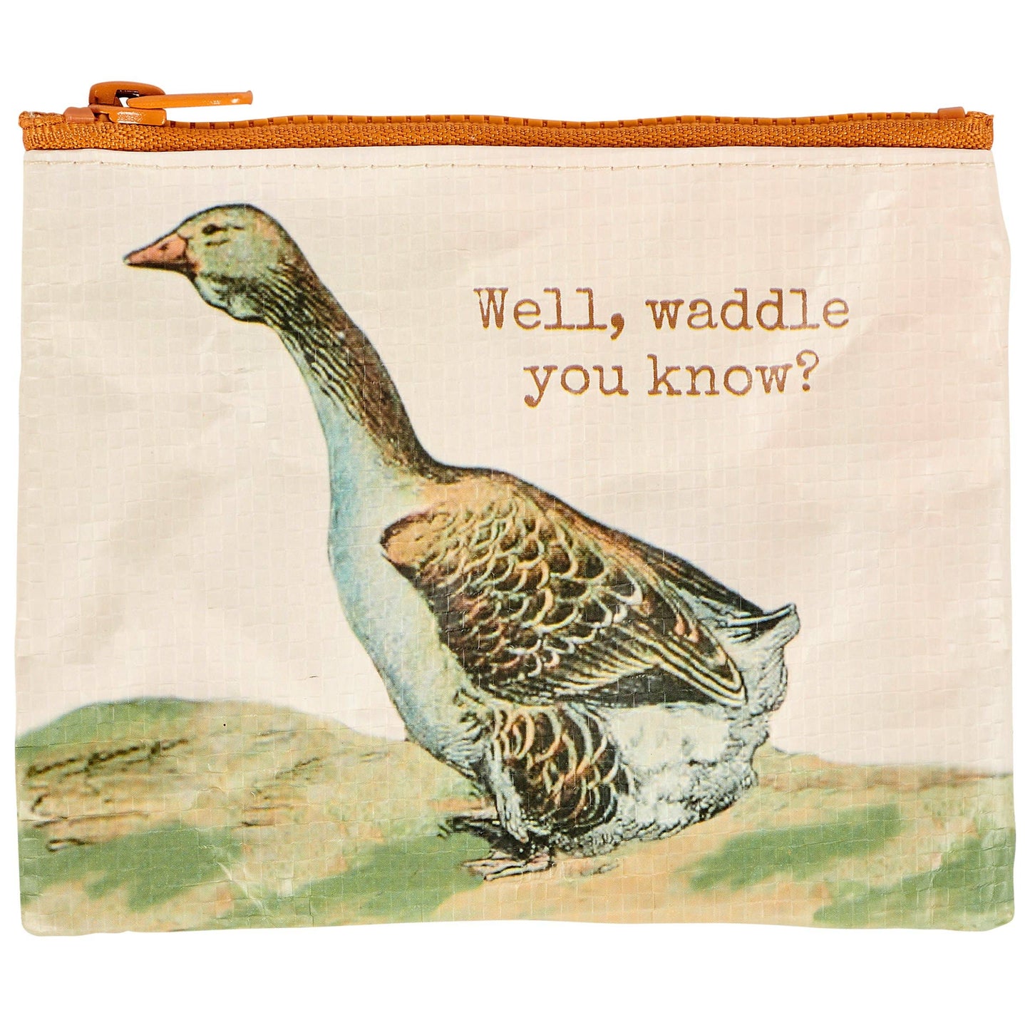 WELL WADDLE YOU KNOW ZIPPER WALLET