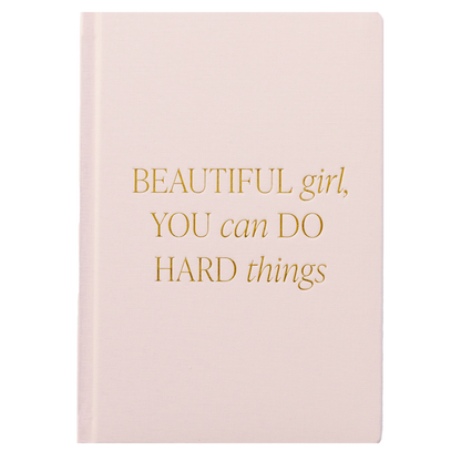 BEAUTIFUL GIRL FABRIC JOURNAL