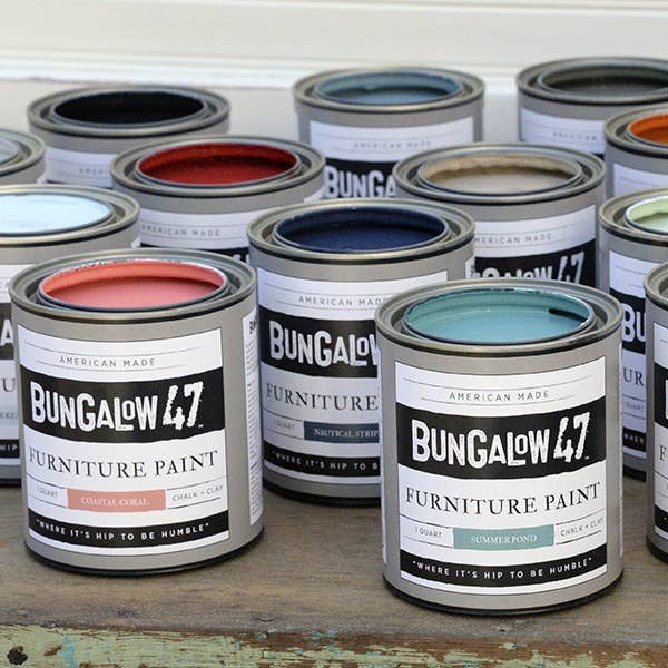 Bungalow 47 Furniture Paint - Layered Linen chalk and clay Furniture Paint: 8 oz.