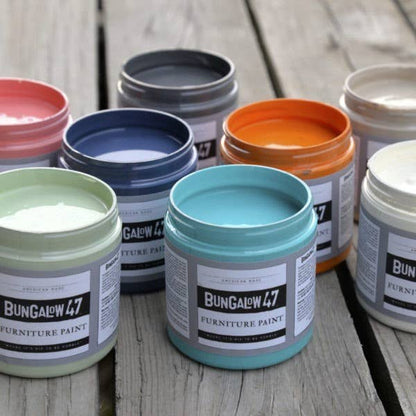 Bungalow 47 Furniture Paint - Layered Linen chalk and clay Furniture Paint: 8 oz.