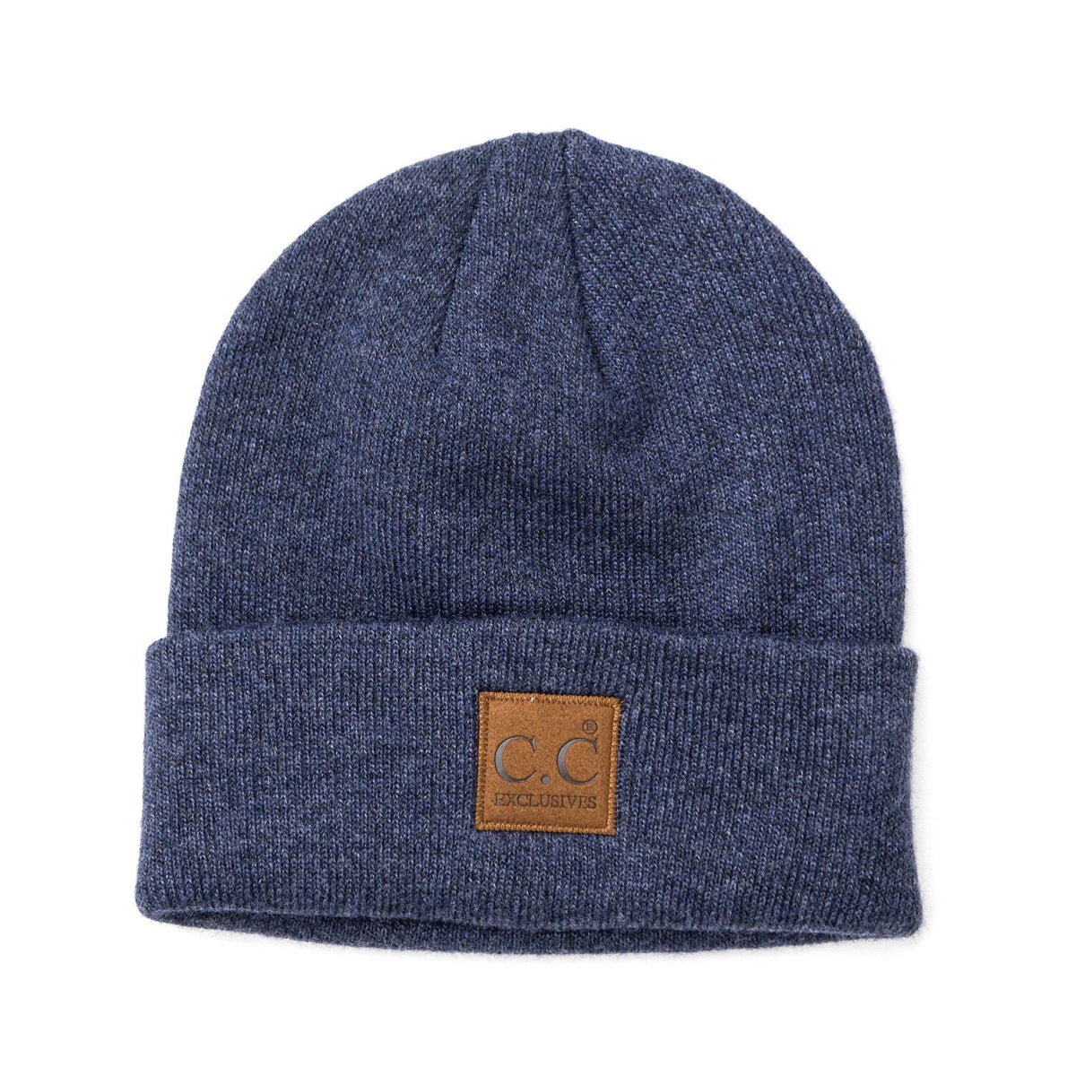 Aili's Corner - C.C® Heathered Boyfriend Beanie: Heather Cacao