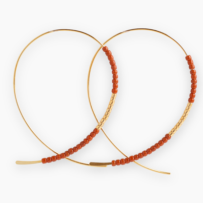 NORAH EARRINGS - TERRACOTTA