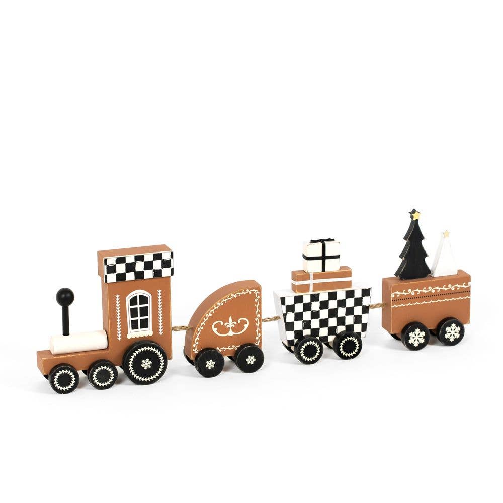 18x6 wooden train (CHRISTMAS) Christmas Decor