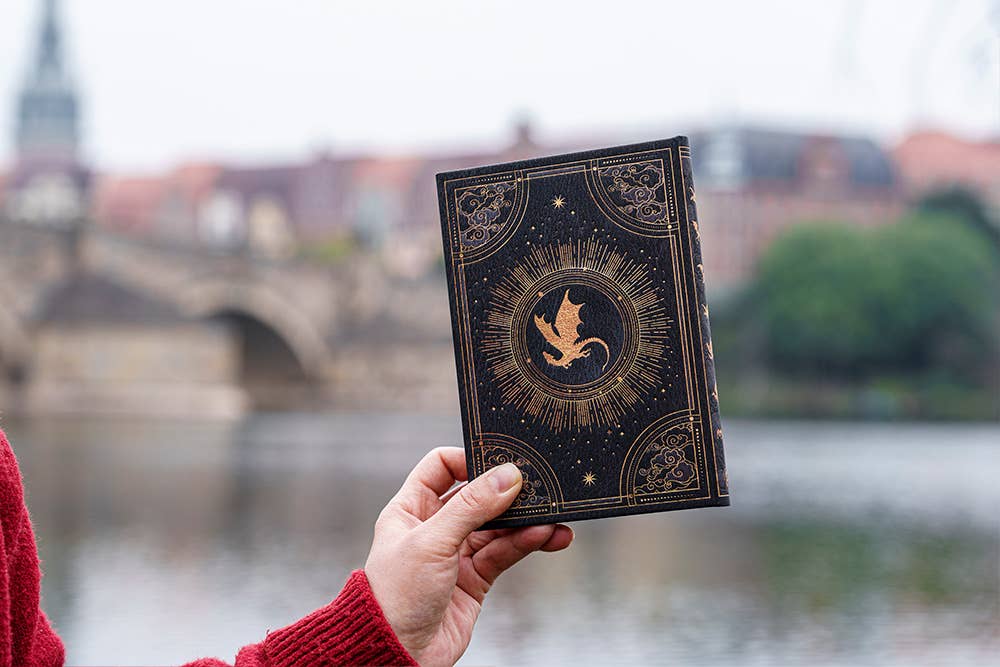 Chronicle Books - Paperblanks Shadows of Navarre Hardcover (Fourth Wing): Midi / Lined