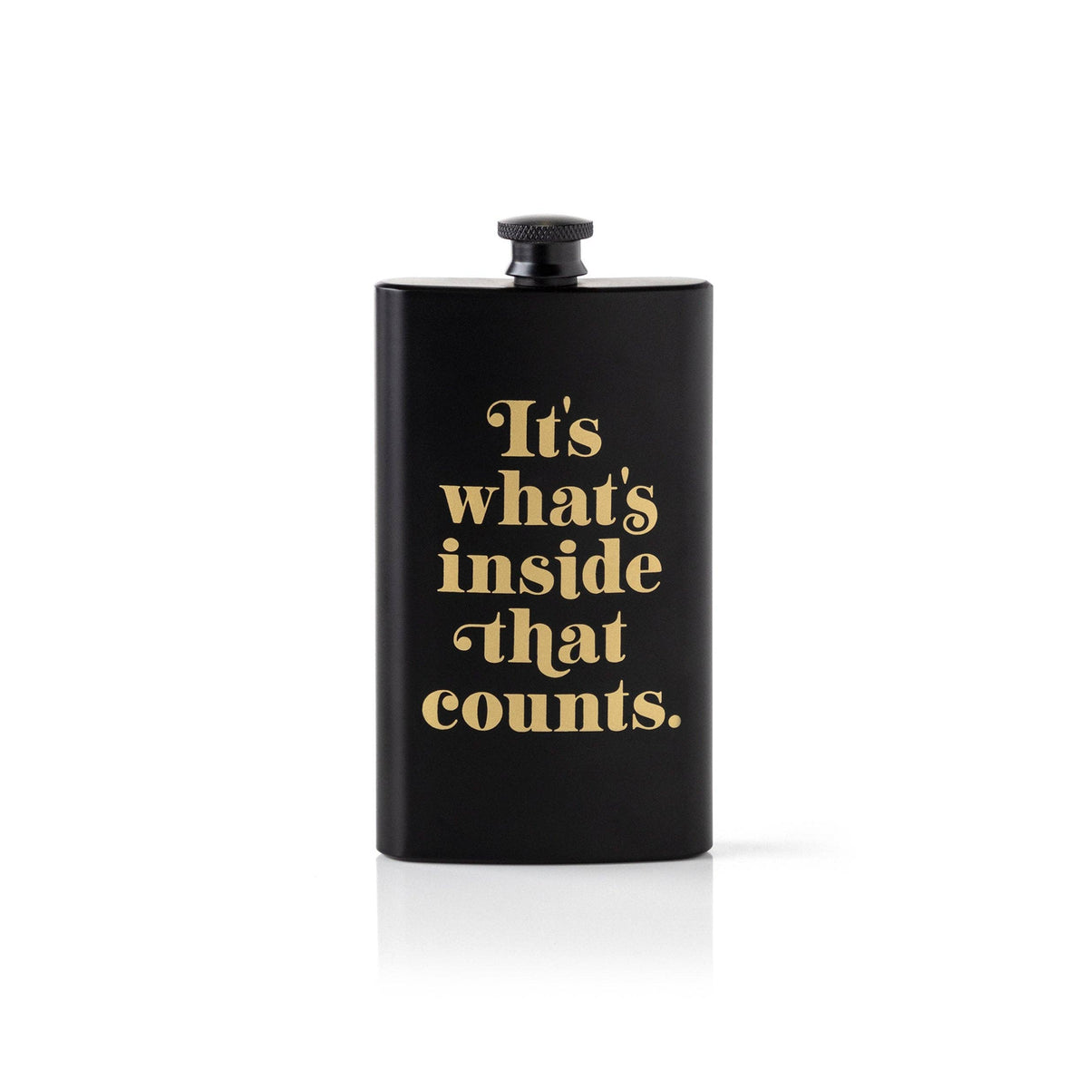 Chronicle Books - Brass Monkey It's What's Inside That Counts Pocket Flask