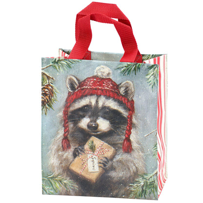 WINTER RACOON TOTE