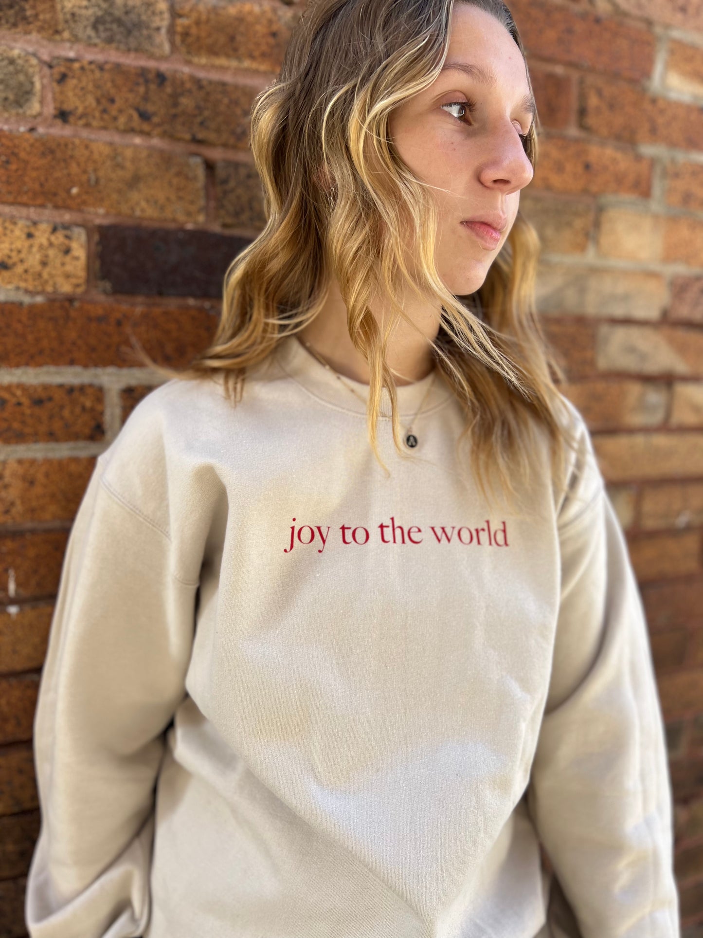 JOY TO THE WORL CREWNECK