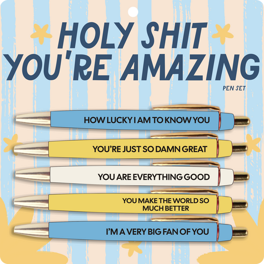FUN CLUB - Holy Shit You're Amazing Pen Set