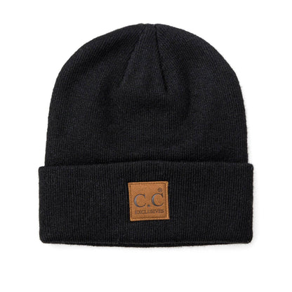 Aili's Corner - C.C® Heathered Boyfriend Beanie: Heather Cacao