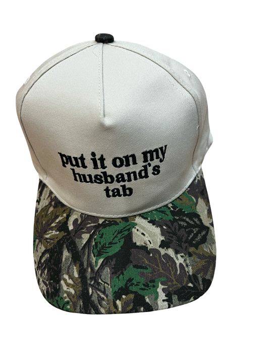 PUT IT ON MY HUSBAND’S TAB CAMO